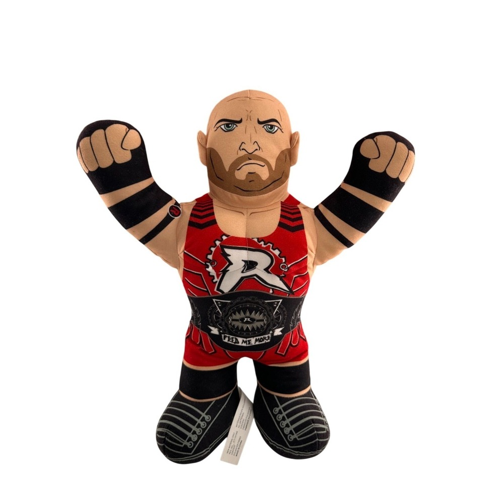 WWE Ryback Brawling Buddies Plush Wrestler Figure 18" Wrestling Needs Batteries